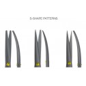 Plasma & Ceramic Coated Metzenbaum Fino Dissecting Scissor With Tungsten Carbide T/C, S Shaped